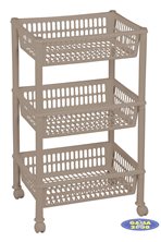 Regał prostokątny plastikowy