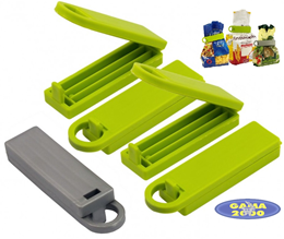 Klipsy do zamykania torebek małe 5 sztuk