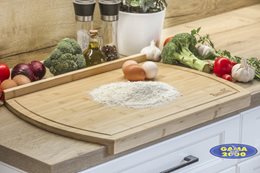 Stolnica z drewna bambusowego 58 x 38 cm