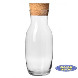 Karafka PURE z korkiem 1000 ml