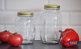 Słoik z zakrętką FRUTTA 1 L