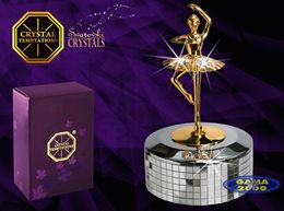 Pozytywka SWAROVSKI BALETNICA 
