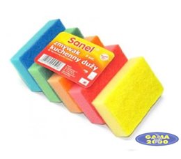 Gąbki kuchenne x 5 sztuk