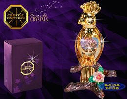 Figurka SWAROVSKI PAPUGA