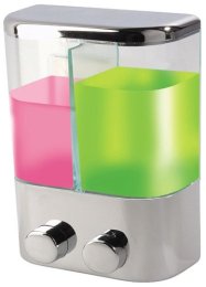 Dozownik do mydła / szamponu Kolor: biały