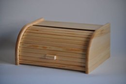 Chlebak drewniany Kolor: brązowy