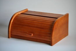 Chlebak drewniany Kolor: brązowy