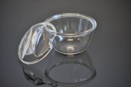 Cukiernica okrągła szklana