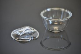 Cukiernica okrągła szklana