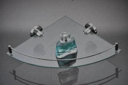 Półka łazienkowa narożna