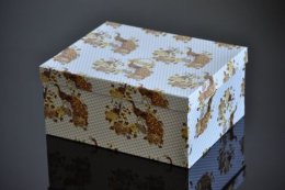 Filiżanka ze spodkiem PAWIE Kolor: brązowy