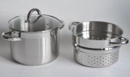 Garnek do gotowania na parze (2 - częściowy)