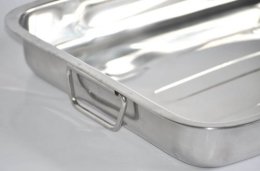 Brytfanna z rusztem 25 x 18 cm