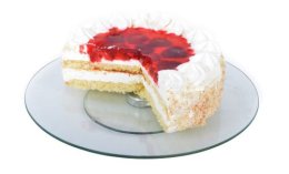 Patera szklana obrotowa