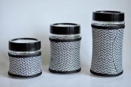 Słoik w oplocie pojemność: 1,6 L