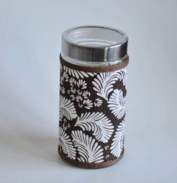 Słoik w oplocie pojemność: 1150 ml