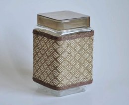 Słoiki w oplocie  pojemność: 800 ml