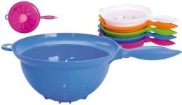 Cedzak z rączką kolor