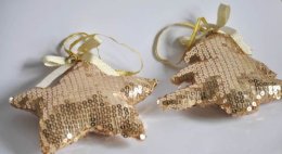 Zawieszki świąteczne wzór: choinka