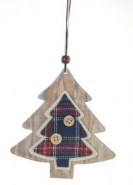 Ozdoba świąteczna Choinka do zawieszenia (duża)