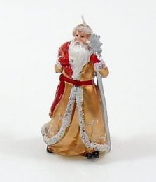 Świeczka świąteczna Mikołaj