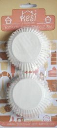 Papierki do muffinek białe