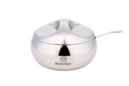 Cukiernica nierdzewna z łyżeczką