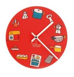 Zegar ścienny - 4 wzory Kolor: biały