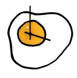 Zegar ścienny - 4 wzory Kolor: biały