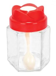 Słoik TULIP 580 ml z łyżeczką