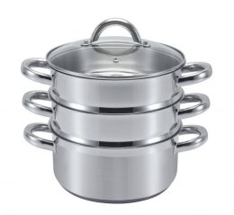 Garnek do gotowania na parze (2 sita) 24 cm