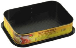 Tortownica prostokątna Non stick 34 x 24 cm