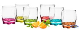 Komplet szklanek KOLOR 250 ml