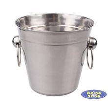 Wiaderko nierdzewne do lodu 1 L