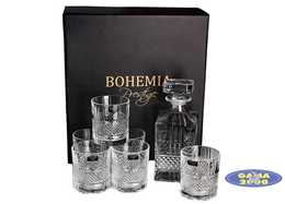 Komplet do whiskey BOHEMIA ELEGANTE