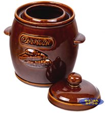 Beczka OGÓRKI hermetyczna 3 L 