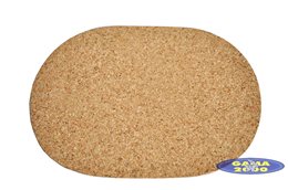 Podkładki z korka owalne małe