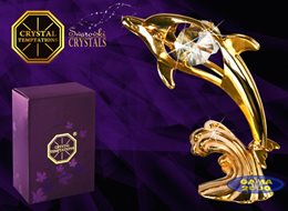 Figurka SWAROVSKI DELFIN