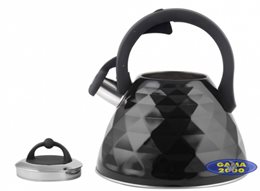 Czajnik ROSA Berretti czarny 3 L