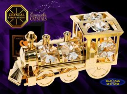 Figurka SWAROVSKI LOKOMOTYWA