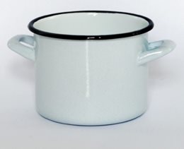 Garnek emaliowany 22 cm (5 L)