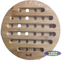 Podkładka bambusowa okrągła 18 cm