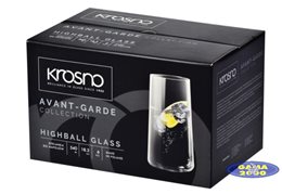 Komplet szklanek AVANT GARDE KROSNO 540 ml
