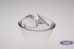 Cukiernica okrągła szklana