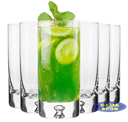 Szklanki wysokie LAGRIMA KROSNO 