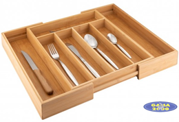 Wkład do szuflady na sztućce rozsuwany