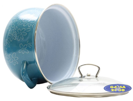 Garnek emaliowany BELIS 2,0 L z pokrywą