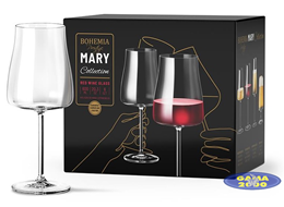 Kieliszki do wina BOHEMIA MARY 600 ML x 6