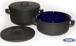 Garnek żeliwny emaliowany 5 L