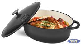 Brytfanna żeliwna emaliowana 6,5 L